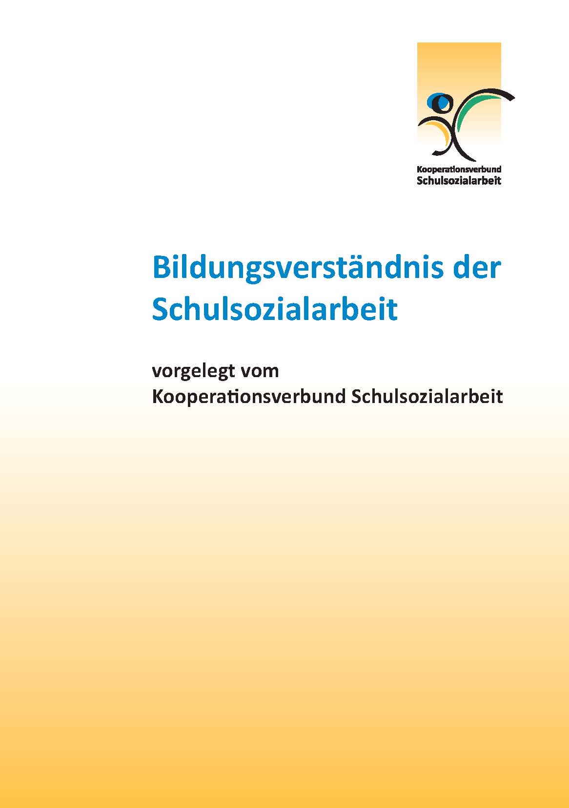 Bildungsverständnis der SSA -Cover- (2013)